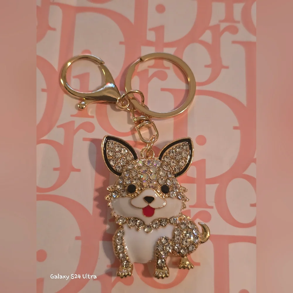 Corgi Dog Bag Charm/ Keychain NEW